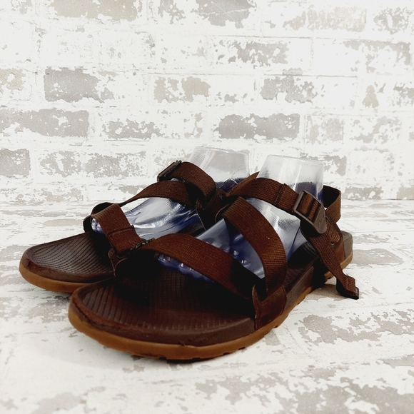 Chaco Lowdown Monks Robe Brown Strappy Sandals D5 main image 11